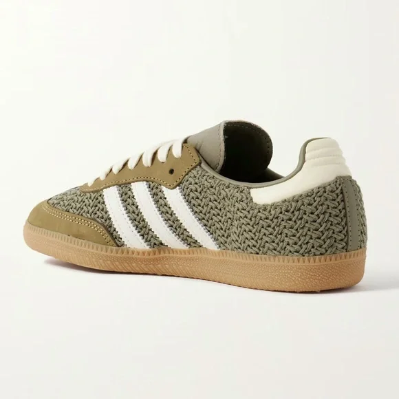 🌴 ADIDAS SAMBA CROCHET ORBIT GREEN 🌴